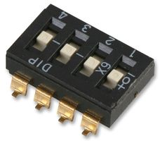 DIL開(kāi)關(guān) SWITCH DIL TRI-STATE SMD 4WAY 