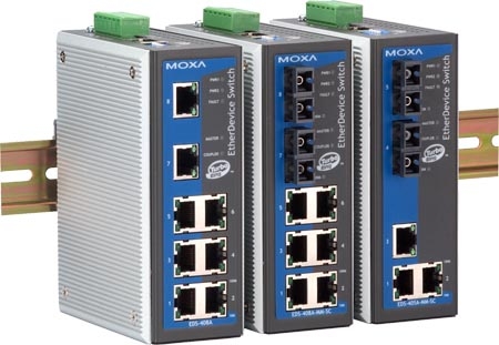 MOXA EDS-405A 總代理 5口工業(yè)交換機