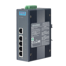 研華EKI-2525I 5端口非網管型工業(yè)以太網交換機