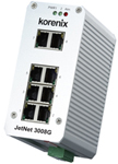 青島Korenix銷(xiāo)售JetNet 3008G總代理 8口千兆交換機(jī)