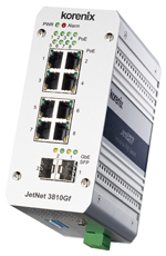呼和浩特Korenix總代理JetNet 3810f銷售工業(yè)交換機(jī)
