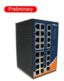  工業(yè)級導軌式快速以太網交換機--IES-3240