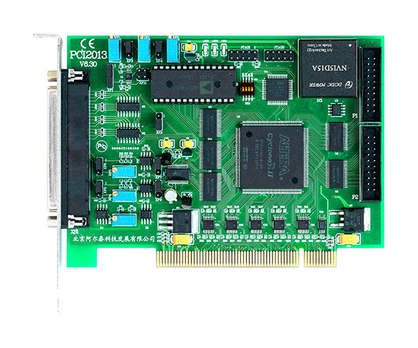 北京阿爾泰  PCI2013 多功能采集卡  14位 16路模擬最輸入；帶DA、DIO功能  100KS采樣頻率