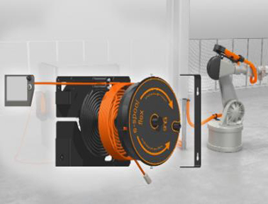 e-spool flex：無需滑環(huán)，從頭到尾引導電纜