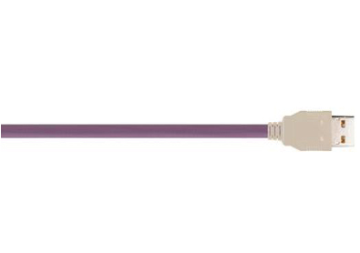 總線電纜 | USB 2.0，TPE，連接器 A：USB 2.0 A 型，開口端