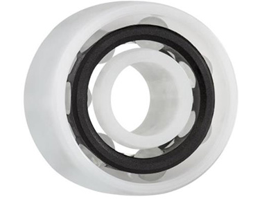 易格斯xiros 徑向深槽滾珠軸承，雙列，B180內(nèi)外環(huán)，玻璃滾珠，PA 保持架