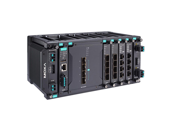 Moxa MDS-G4000 系列導(dǎo)軌網(wǎng)管以太網(wǎng)交換機(jī) MDS-G4020-L3-4XGS 