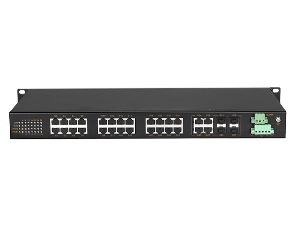 邁威通信MIEN3028G-4GC-24GT 28口二層全千兆機(jī)架式工業(yè)以太網(wǎng)交換機(jī)