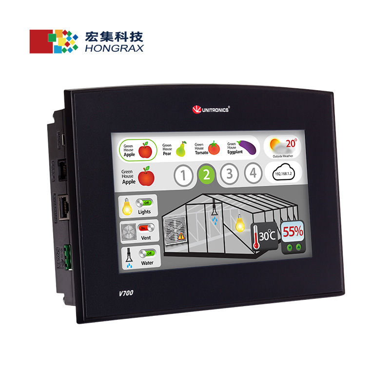 宏集Unitronics PLC+HMI一體機(jī)可視化編程邏輯控制器 V700-T20BJ