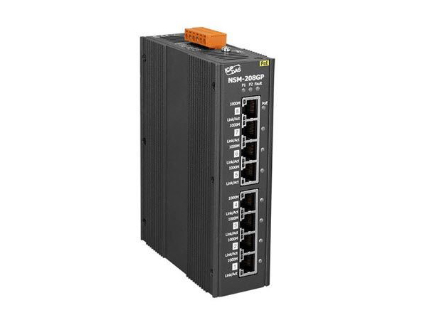 泓格GbE PoE(PSE) 網(wǎng)絡交換機新品發(fā)布：NSM-208GP