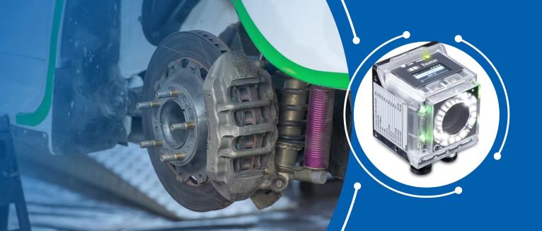 IDC200讀碼器：汽車剎車盤(pán)生產(chǎn)設(shè)備的讀碼追溯小幫手