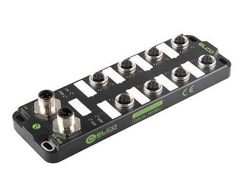 宜科IO-Link帶輔助供電信號(hào)集線器 LKHA-0808P-M12-A