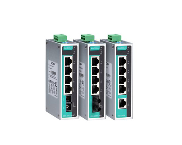 Moxa EDS-200A 系列工業(yè)以太網(wǎng)交換機(jī) EDS-205A