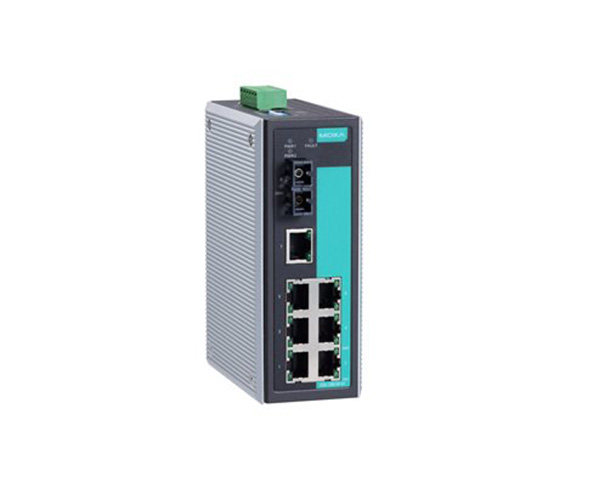 Moxa EDS-300/G300 系列工業(yè)以太網(wǎng)交換機(jī) EDS-308