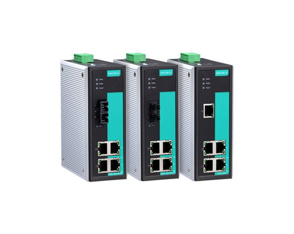 Moxa EDS-300/G300 系列工業(yè)以太網(wǎng)交換機(jī) EDS-305