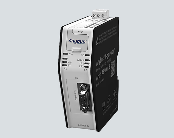 Anybus X-gateway - Modbus TCP客戶端 - PROFIBUS從站