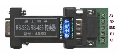 單環(huán)自愈RS-232/RS-485集線轉(zhuǎn)換器－485D
