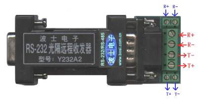 波士RS-232光隔遠(yuǎn)程收發(fā)器系列